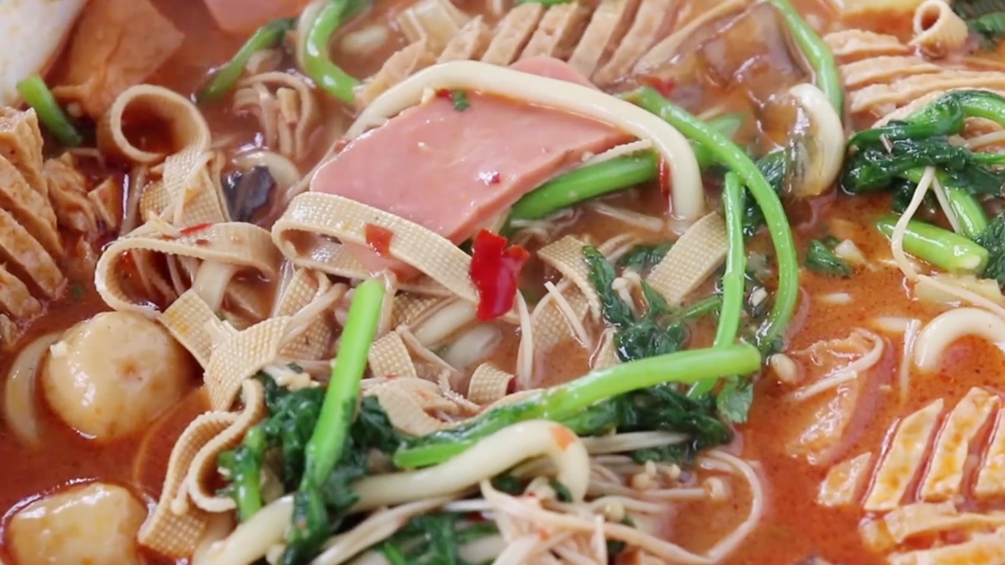 【麻辣燙】做法步驟圖 營養美味 隔三差五就想吃-起舞食譜網