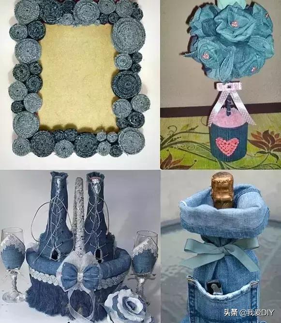 牛仔裤旧物改造，牛仔裤旧物改造坐垫（牛仔裤改造第二波）