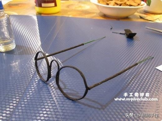 手工懒人眼镜，教你给玩偶制作眼镜