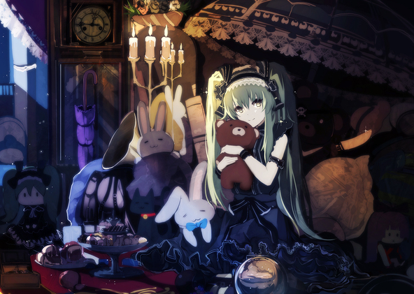 洛天依和初音未来的组合你喜欢吗？，初音未来和洛天依是谁，微信头像（黑暗系初音未来和洛天依）