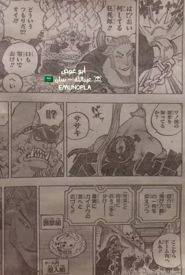 982是什么意思（海贼王982话全图情报+大量补充翻译）