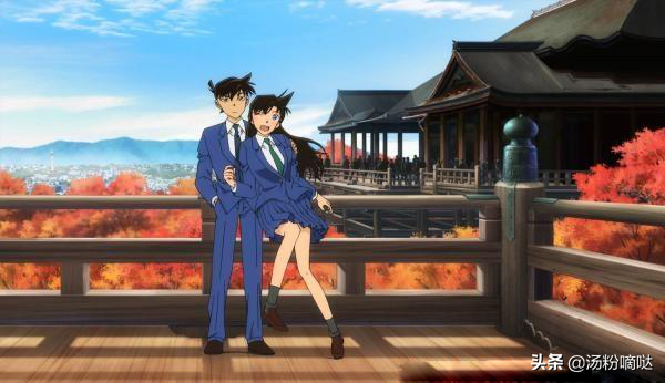 新一和小兰接吻，新一小兰定情之吻动画放出（新一和小兰接吻的歌）