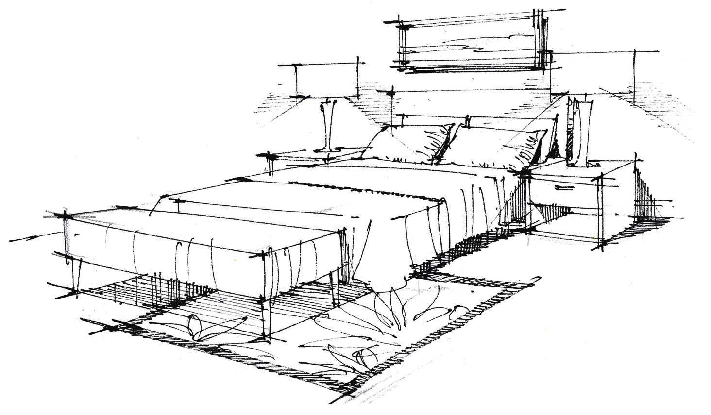 手绘家具(手绘组合家具画法详细讲解) - 赤虎壹号
