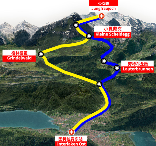 女生少女峰在哪里（瑞士名山-少女峰）