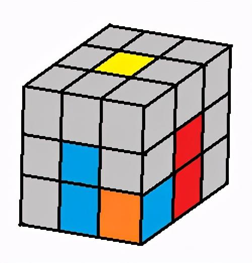 魔方第一层公式，魔方第一层快速形成立体十字（只用两条公式复原魔方）