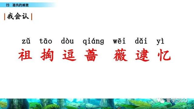 赛跑的拼音，赛跑的拼音怎么读（部编版二年级下册第23课《祖先的摇篮》知识点+图文讲解）
