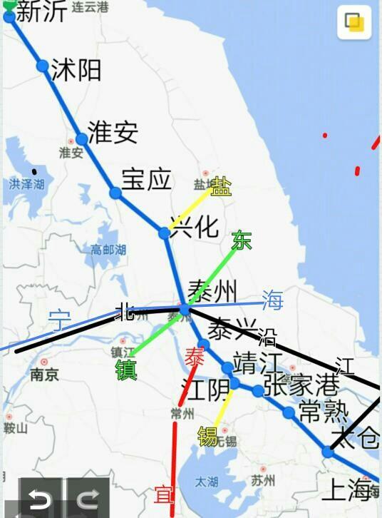 扬州高铁南站在哪里，扬州高铁东站在哪里（北沿江高铁扬州段并站困局）