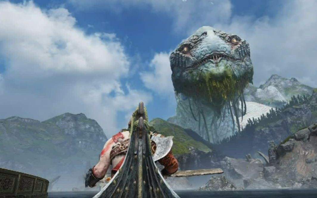 北欧神话中的"尘世巨蟒"耶梦加得,其实力堪称终极boss