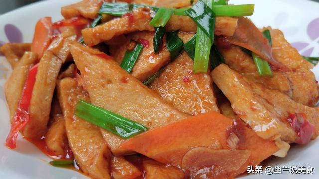 千叶豆腐的做法，空气炸锅千叶豆腐的做法（千叶豆腐这种做法）