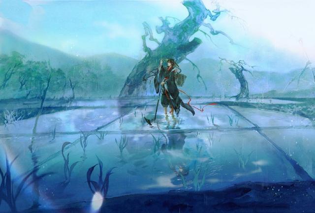 魔道祖师全员图片，魔道祖师系列图片（这个系列插画真的绝美）