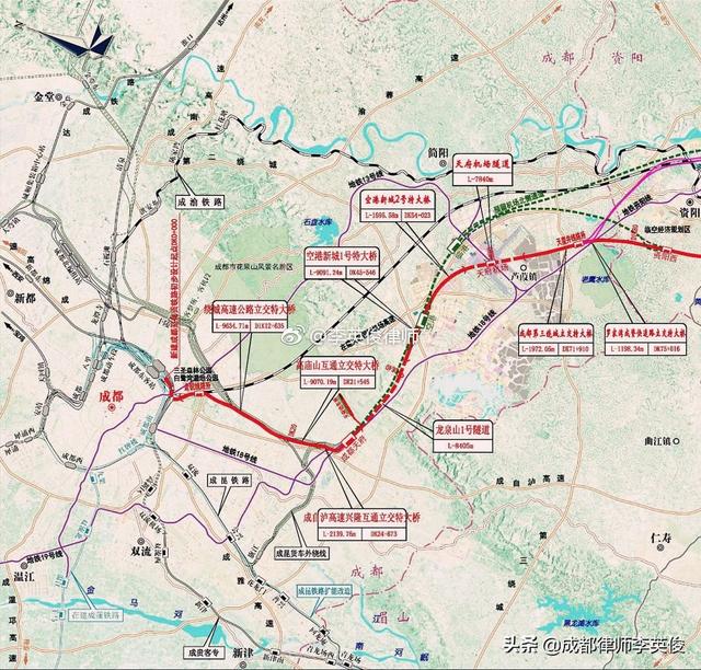 自贡高铁的具体走向，新建成都至自贡高速铁路详细路线图及设置的7