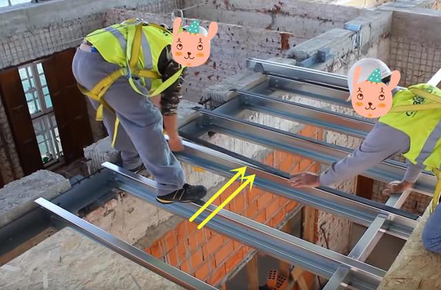 钢结构楼板配筋图讲解，楼面不扎钢筋不浇混凝土