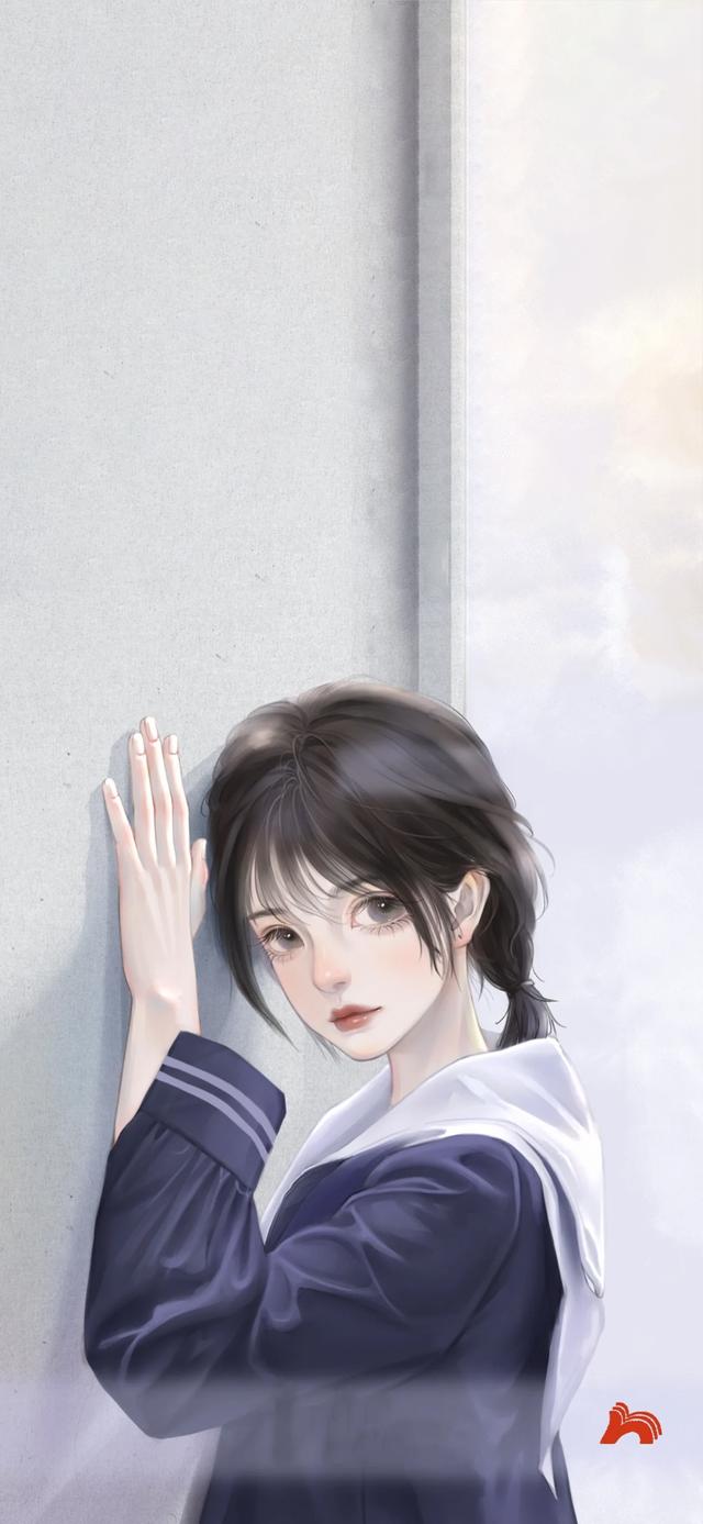 手绘女头/太阳依旧会升起，微信头像，手绘女头/太阳依旧会升起，哪怕照亮的只是废墟.（超好看的手绘头像壁纸）