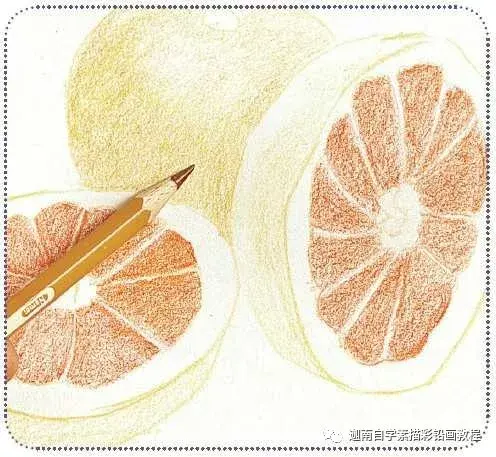 橙子怎么画简单又好看，绘画系列之教你如何画简易橙子（彩铅水果教程：好画易学的橙子）