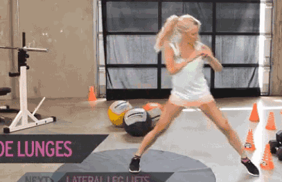 1个下蹲动作 提臀又瘦腿 即学即会，1个下蹲动作（把臀练翘腿练细）