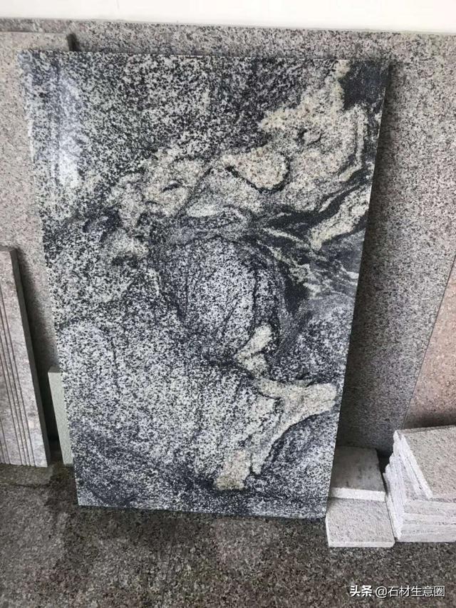 浪淘沙大理石画，山东莱芜浪淘沙石材欣赏