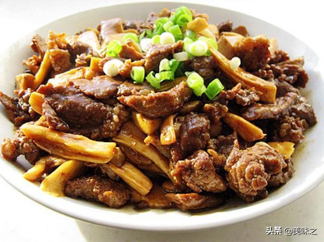 五丝炒牛肉丝，炒五香牛肉丝（14道家常炒牛肉的做法）