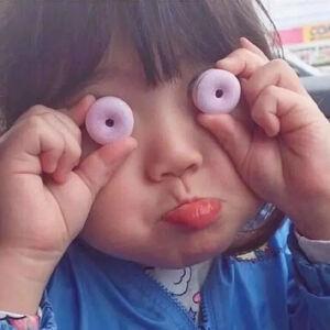 侧脸杀女头~，微信头像，侧脸杀女头~（搞怪头像单人女头）