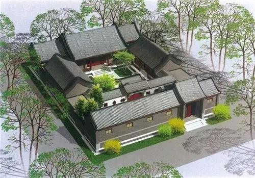 揭秘四合院风水格局，揭秘四合院风水格局图解（经典四合院的风水格局解析）