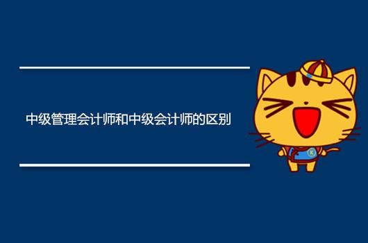 中级管理会计师，管理会计师要从中级考吗（中级管理会计师和中级会计师的区别）
