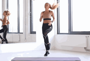 瘦腿动作让你秀出大长腿，超瘦腿的动作（一组自重动作帮你减掉大象腿）