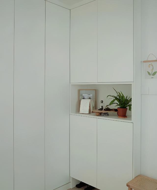 换鞋凳选购的技巧有哪些，换鞋凳买哪种好（衣柜+鞋柜一体设计正流行）