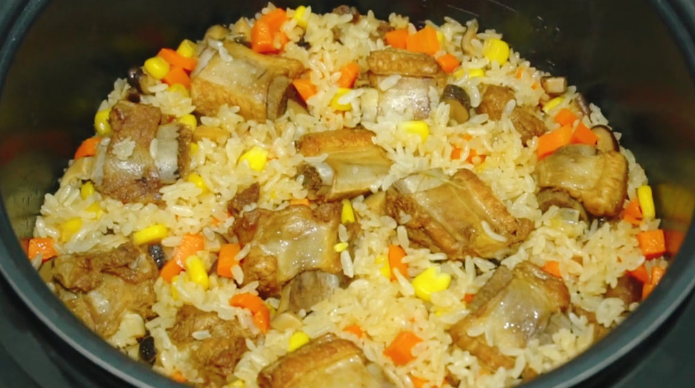 圖片[7]-【排骨燜米飯】做法步驟圖 有菜又有飯 一個電飯鍋就搞定-起舞食譜網