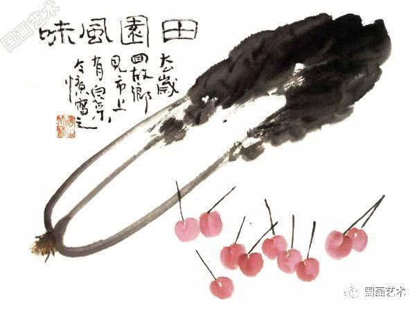 写意蔬果番茄的画法，写意蔬果画法步骤示范