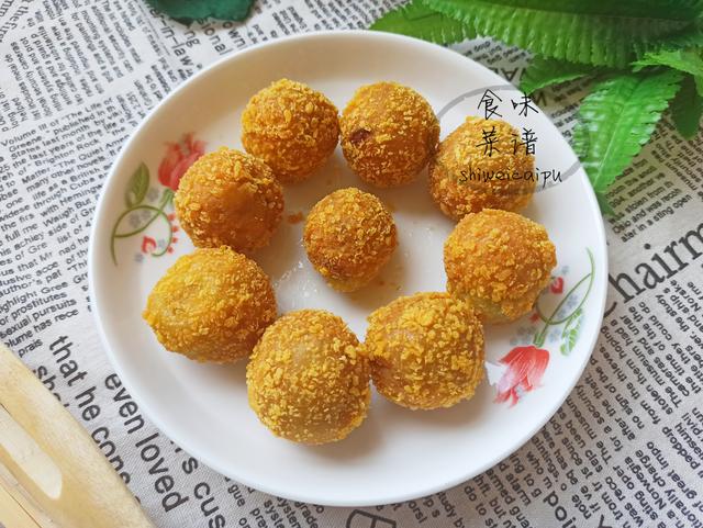 炸红丸子做法和配方,炸红丸子的做法大全集(红薯别只会煮着吃了)