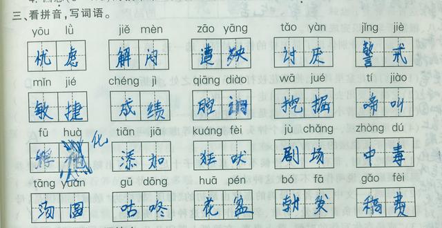 闪烁的烁的拼音，闪烁的烁的拼音和组词（四年级下册语文考试卷）