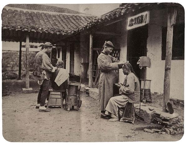 1870年是什麼朝代在上海開照相館的英國人拍攝的晚清江南老照片