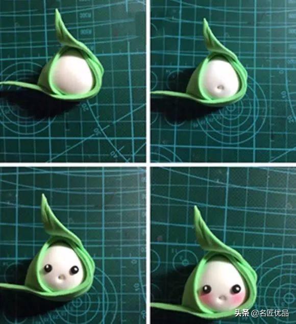 怎么用彩泥捏小兔子，小兔子用彩泥怎么捏（教你用超轻黏土做一个小兔子小挂坠）