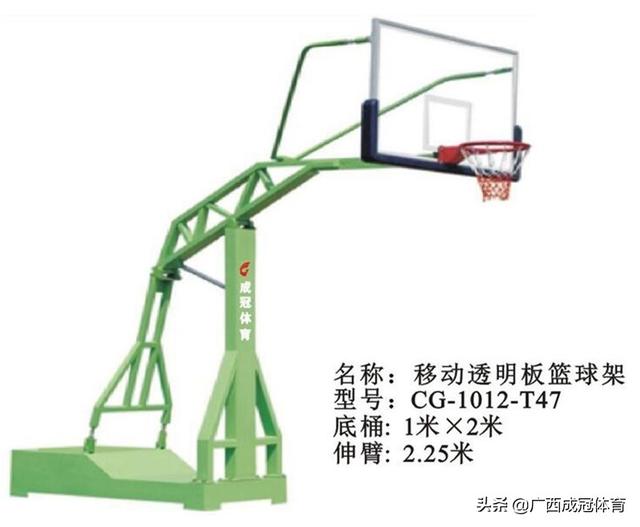 篮球架高度，篮球架离地面多少米（了解篮球架产品的工艺）