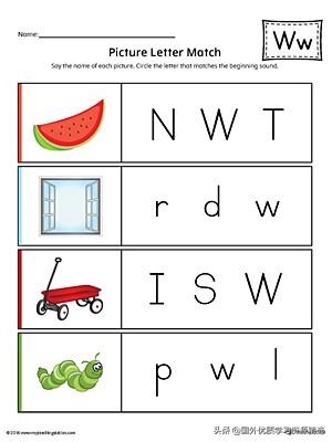 window怎么读，窗户的英语怎么说（自然拼读-辅音字母w的单词及练习）