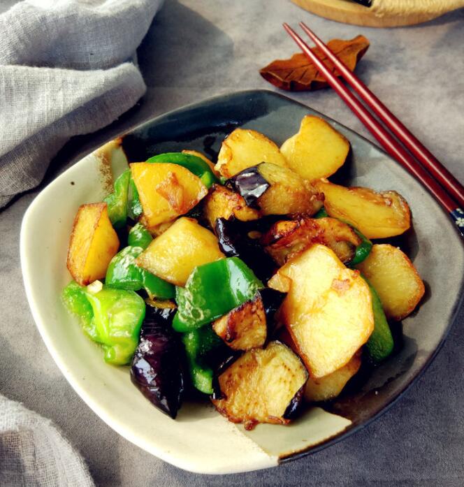 圖片[1]-【地三鮮】做法步驟圖 提高抵抗力 身體少生病-起舞食譜網(wǎng)