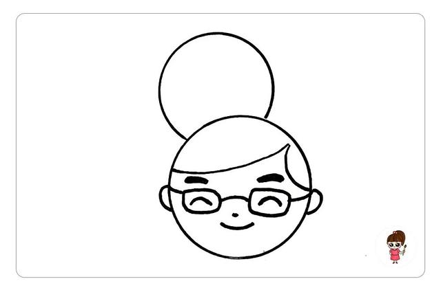 小男孩简笔画，小男孩简笔画帅气（父亲节简笔画）