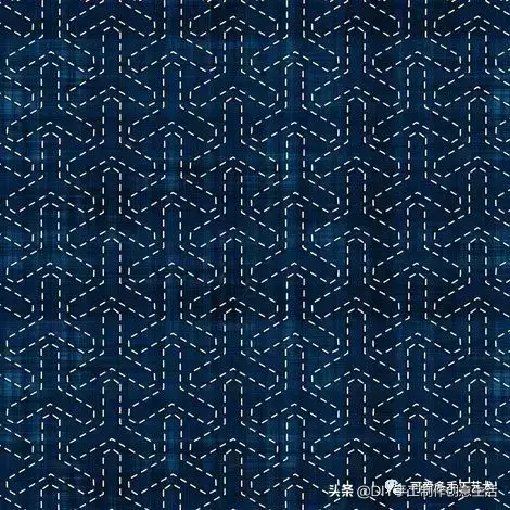 刺子绣入门针法教程，精致优雅的刺子绣