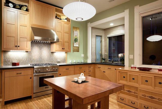 岛台高度和橱柜高度是多少，岛台距离橱柜多少合适（颜值和功能一个不能少）