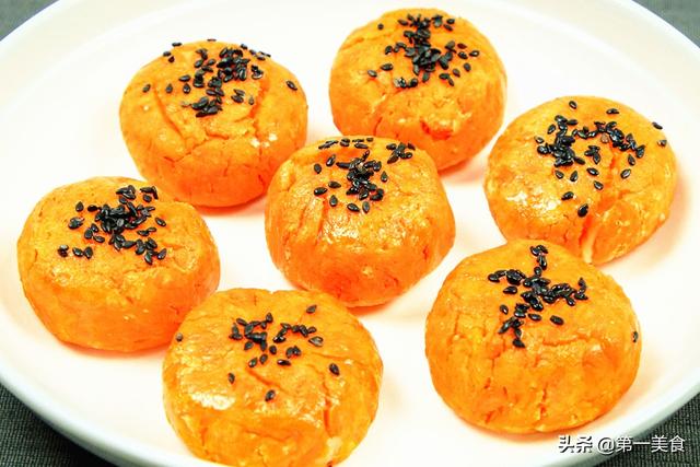 红薯芝士饼做法大全，红薯中加1块芝士