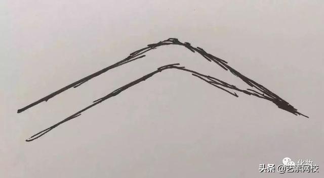 粗平眉和一字眉画法教程，教你5种常用眉形画法