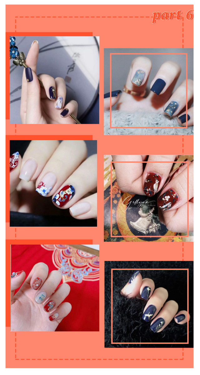 显白的指甲图片，显白指甲图片 款式渐变（精致又高级，还很显手白）