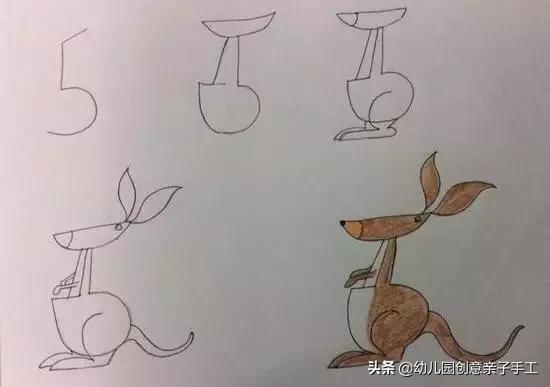 用数字画小动物，数字画老鼠（寥寥几笔画出这些可爱的动物）