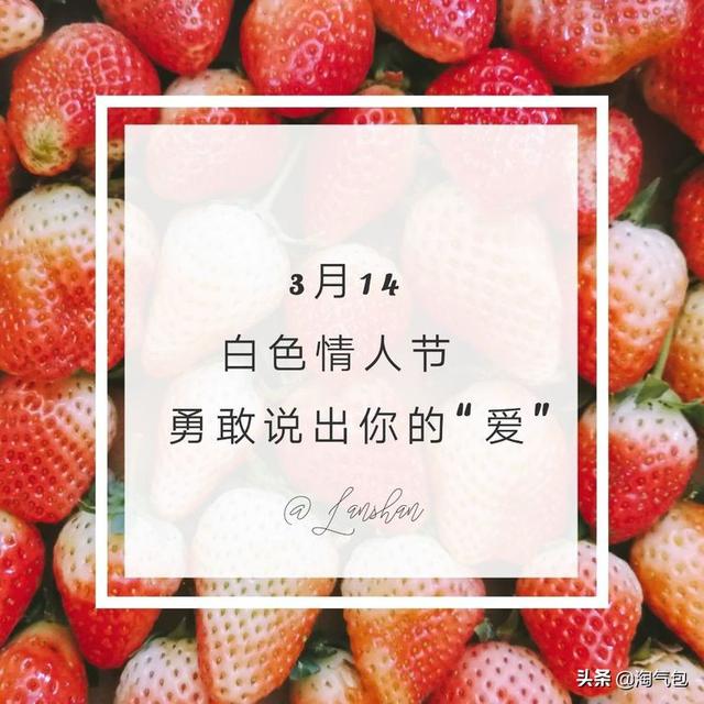 12个月都有什么情人节，二月没过情人节的今天补上