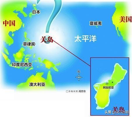 关岛在哪里，中国关岛在哪里（美国第二岛链的核心）