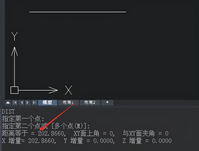 cad查看线段长度，在CAD中怎样快速查看一条线段的长度（cad怎么测量长度）