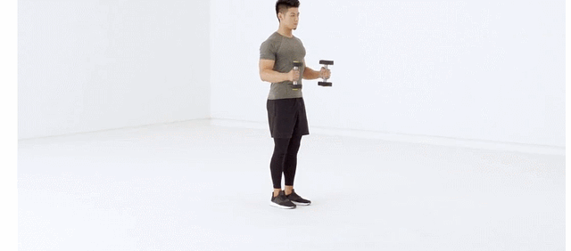 哑铃锻炼方法图解全套，哑铃锻炼方法图解——收藏版（9个哑铃动作帮你全身肌群）