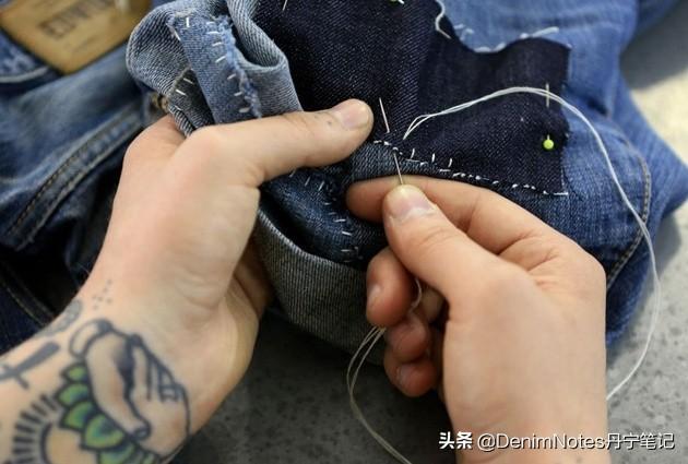 补裤子破洞的方法,怎样修补裂开的裤子缝(简单的针线活就能让破烂的
