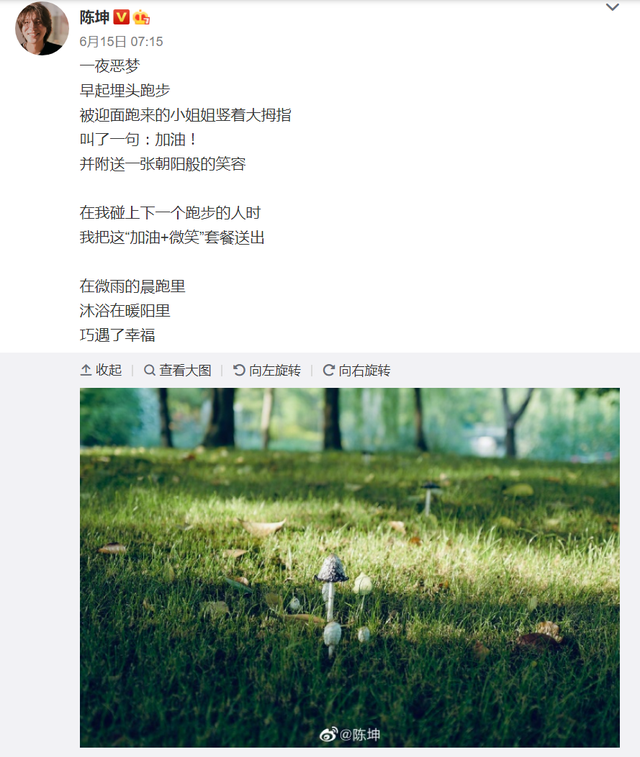 私生饭是什么意思，私生饭是什么意思张碧晨（陈坤分享晨跑暖心经历）