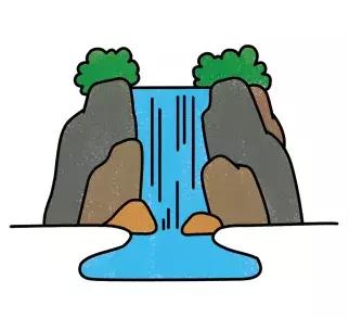  怎样画沙漠简笔画图片，简笔画︱简笔画风景大全 