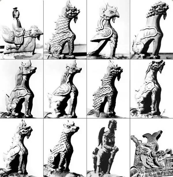 中国屋脊上的神兽都叫啥，中国屋脊上的神兽都叫啥（故宫知识：故宫太和殿神兽解密）